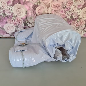 Lockable Spreader Pants Spreading Diaper Omutsu Adult Baby double PVC inside and outside