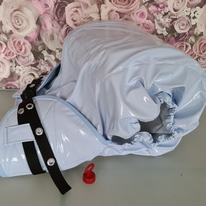 Lockable spreader pants Omutsu Spreading Diaper Adult Baby double PVC inside and outside with Segufix magnetic lock