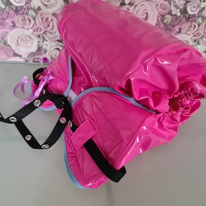 Lockable spreader pants Omutsu Spreading Diaper Adult Baby double PVC inside and outside with Segufix magnetic lock