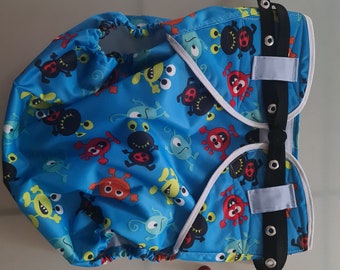Diaper Pants Diaper Cover Omutsu Polyurethane (PUL) outside and PVC inside Adult Baby Segufix