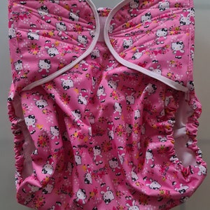 Diaper Pants Omutsu Diaper Cover Adult Baby Polyurethane (PUL) outside PVC inside