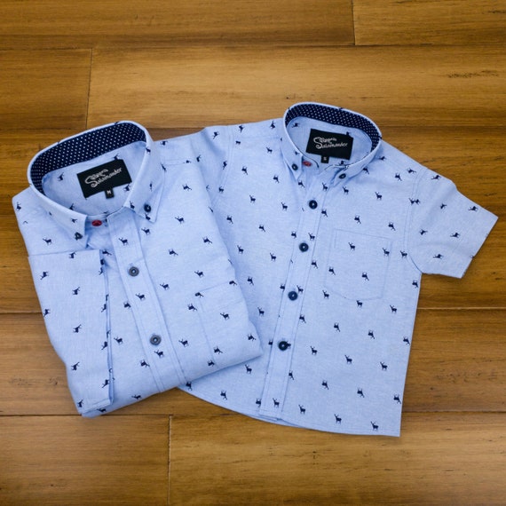 mens shirts father and son