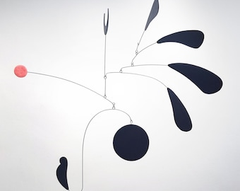 Euphoria I | Midcentury Modern Hanging Mobile | Art mobile | kinetic sculpture | home decor