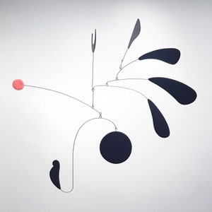 Euphoria I | BIG Midcentury Modern Hanging Mobile | Art mobile | kinetic sculpture |