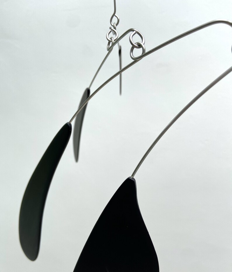 a New Spirit Midcentury Modern Hanging Mobile Art mobile kinetic sculpture home decor image 5