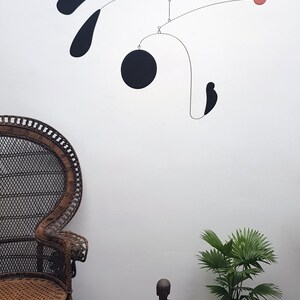 Midcentury Modern Hanging Mobile | Art mobile | kinetic sculpture