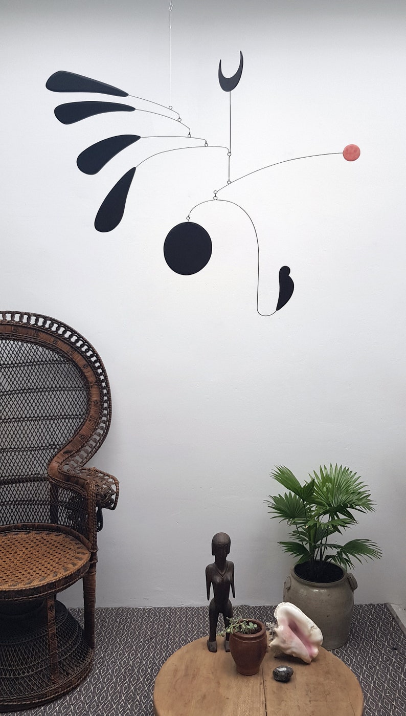 Midcentury Modern Hanging Mobile | Art mobile | kinetic sculpture