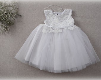 Baptism dress, wedding dress, flower girl dress