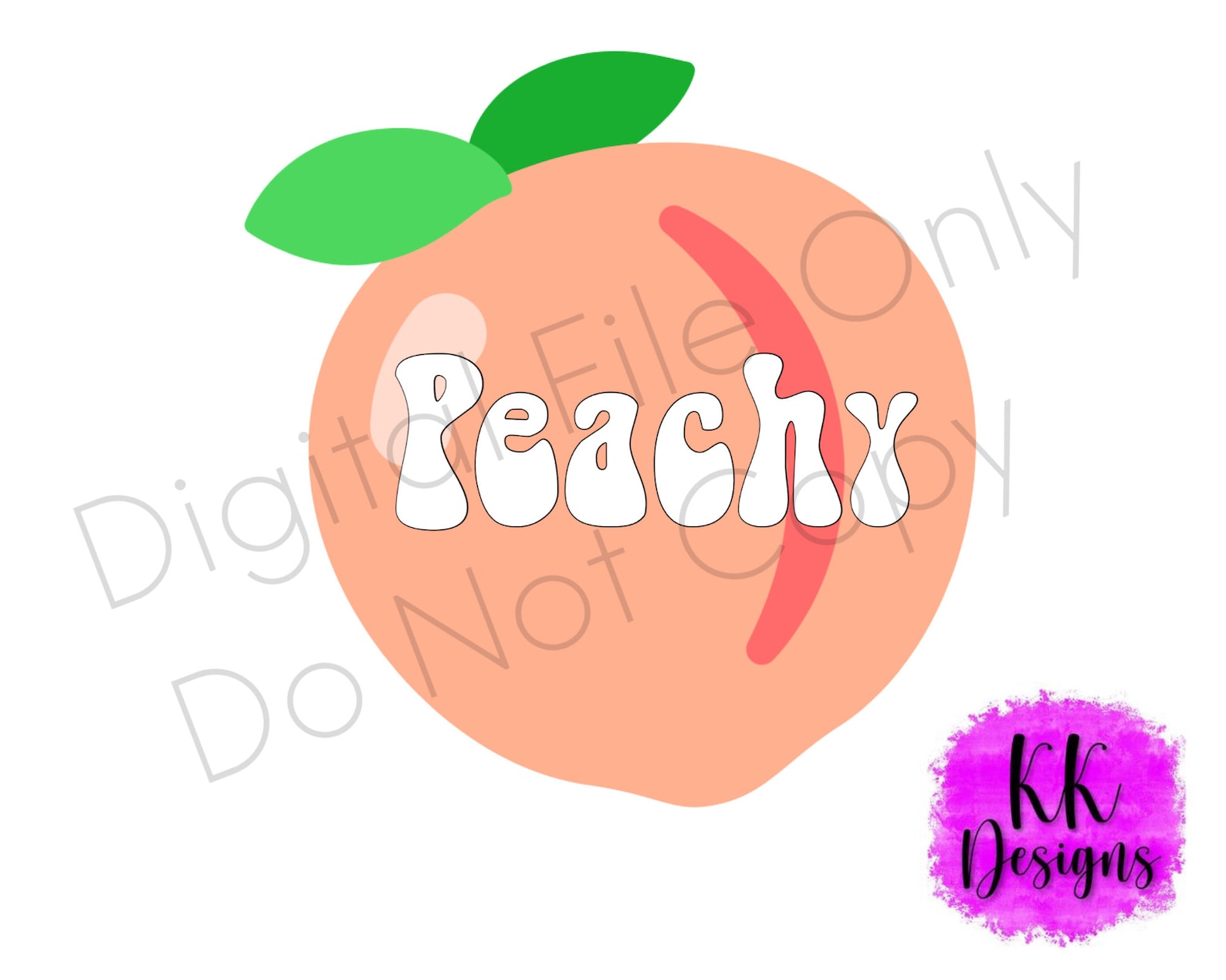 Peach Emoji SVG