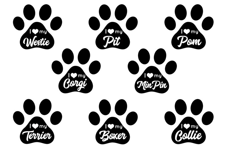 Free Free 183 I Love My Dog Svg SVG PNG EPS DXF File