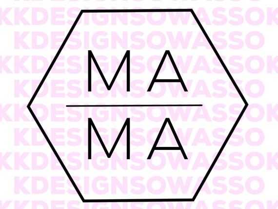 Free Free Mama Hexagon Svg 834 SVG PNG EPS DXF File