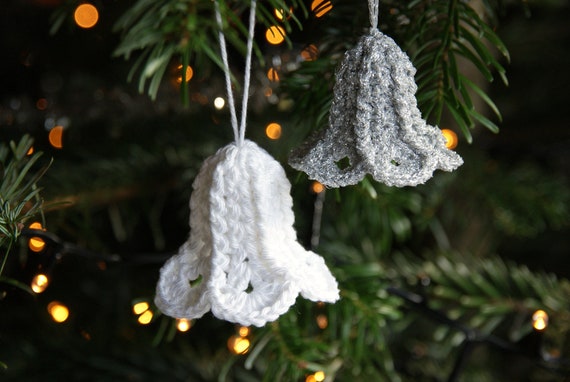Erika Christmas Bells Ornaments (PDF Crochet Pattern)