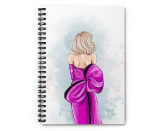 Spiral Notebook: Marilyn Monroe Diamonds (Ruled Lines | Personal Journal | Diary)