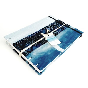 A5 Album copto per acquarello, rilegato a mano, 15x21 cm, 24 fogli (48 pagine) di carta 300 g