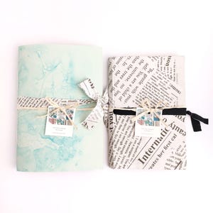 Journal fatto a mano, formato A5 + raccoglitore con buste