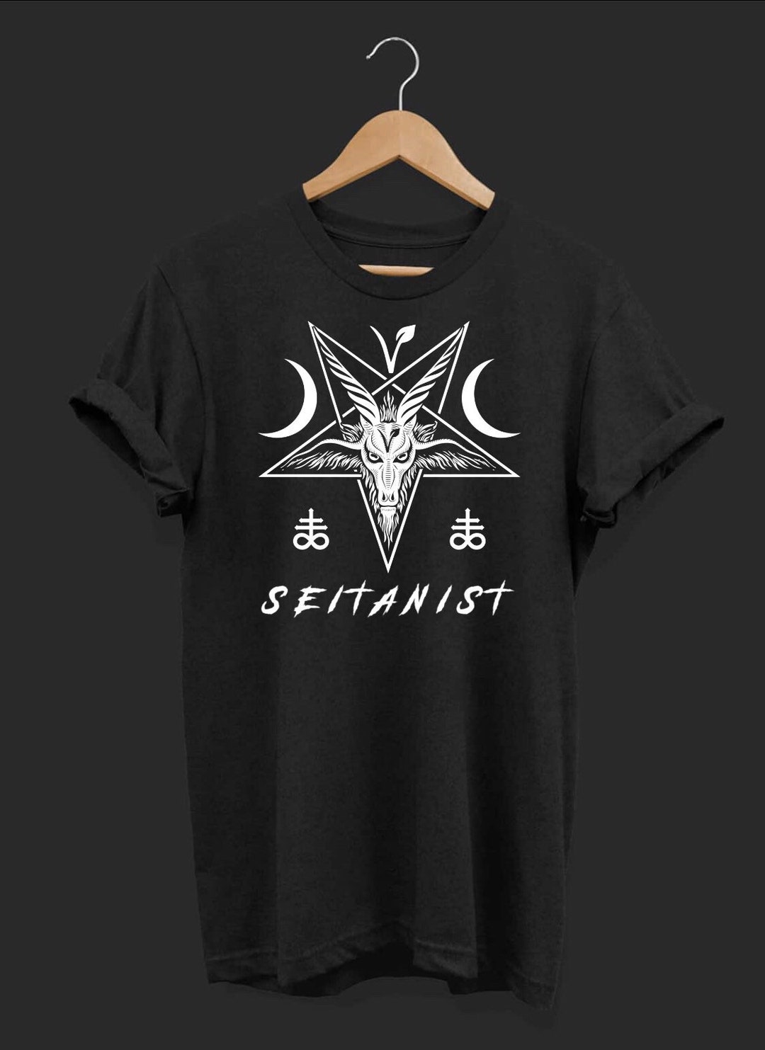 Seitanist Baphomet Tshirt/ Longsleeve/ Hoody Etsy Canada
