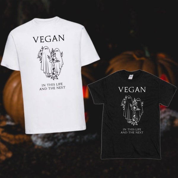 Vegan - In this life and the next Halloween T-shirt