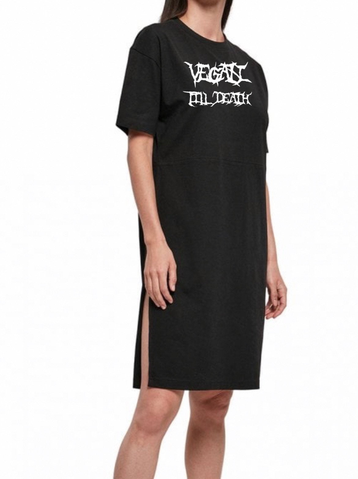 Layered t cheap shirt dress