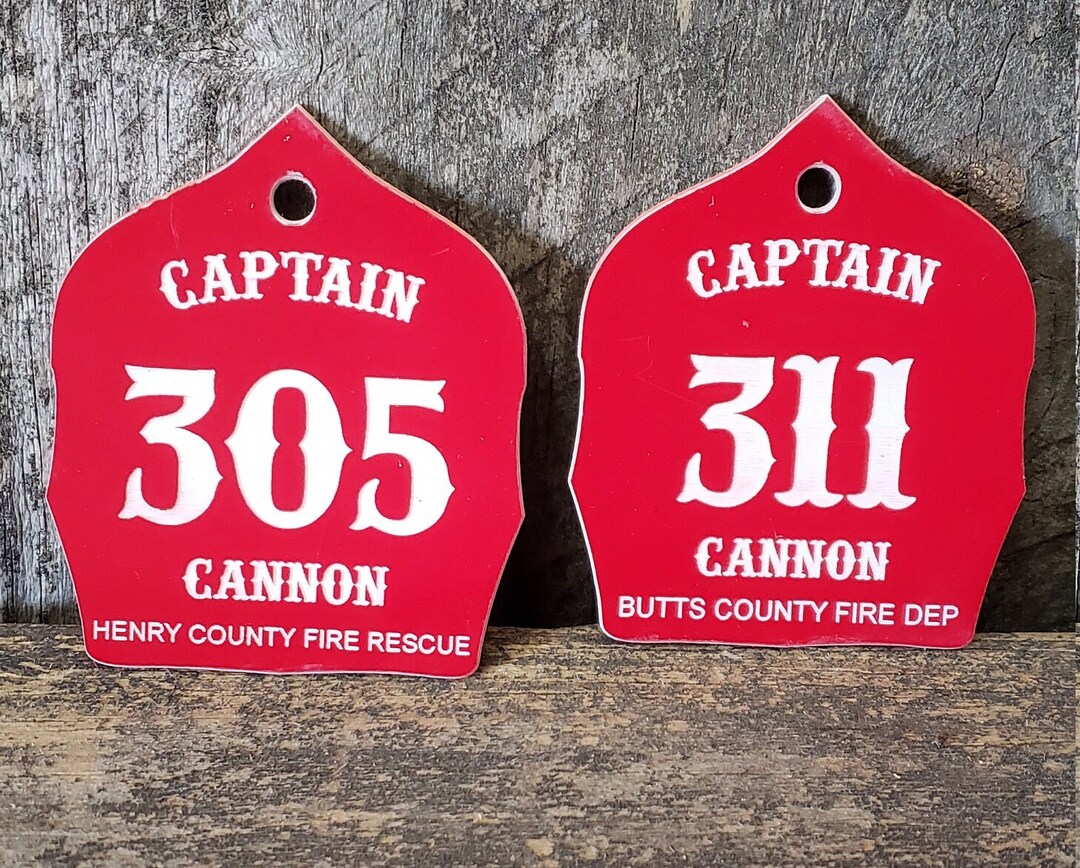 Personalized, Fire Helmet Shield Keychain, Firefighter, Firefighter