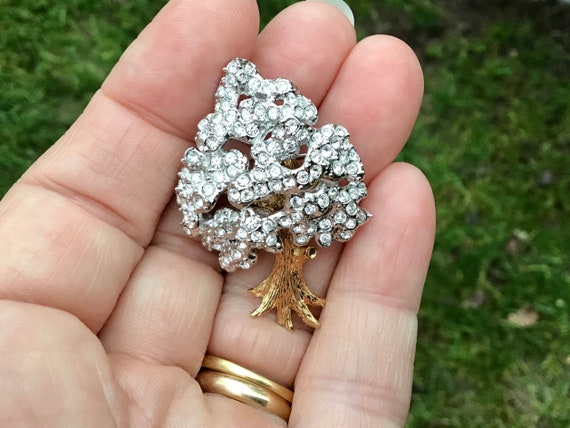 Rare Stunning Vintage Attwood and Sawyer Tree Broo