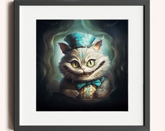 Picture - the Cheshire Cat - Etsy