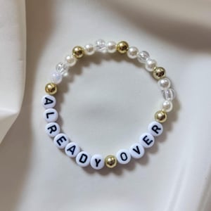 Already Over || Sabrina Carpenter Inspired Bracelet || Friendship Bracelet
