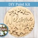 DIY Sign Kit - Welcome Lily Round Sign, Love Sign, Welcome Sign, DIY ...