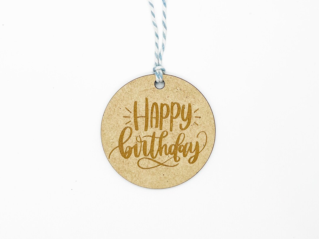 Birthday Gift Tag Happy Birthday Happy Rays Gift Tag, Birthday Tag