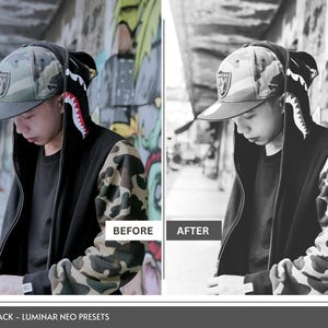 10 Luminar NEO Matte Black Presets by Jakub Bors | Adjustable Non-Destructive Photo Filters for Stunning RAW & JPEG Edits | Skylum image 3