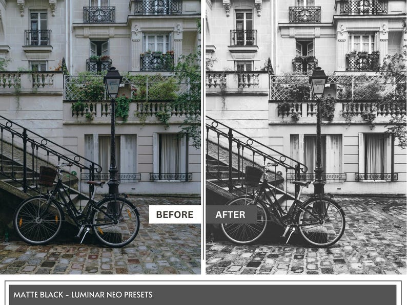 10 Luminar NEO Matte Black Presets by Jakub Bors | Adjustable Non-Destructive Photo Filters for Stunning RAW & JPEG Edits | Skylum image 4