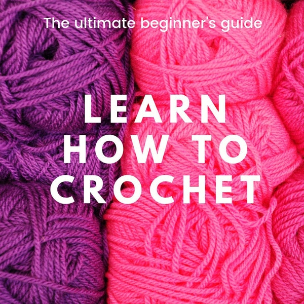 Comment crocheter – Le guide ultime du crochet pour débutants - TÉLÉCHARGEMENT PDF INSTANTANÉ, Apprendre à crocheter, crochet pour débutants, Tutoriel photo