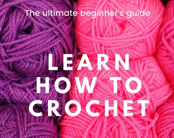 Comment crocheter – Le guide ultime du crochet pour débutants - TÉLÉCHARGEMENT PDF INSTANTANÉ, Apprendre à crocheter, crochet pour débutants, Tutoriel photo