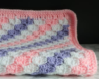 Corner to Corner Striped Blanket Crochet pattern, INSTANT PDF DOWNLOAD, C2C Chart, C2C blanket pattern, Corner to Corner crochet pattern