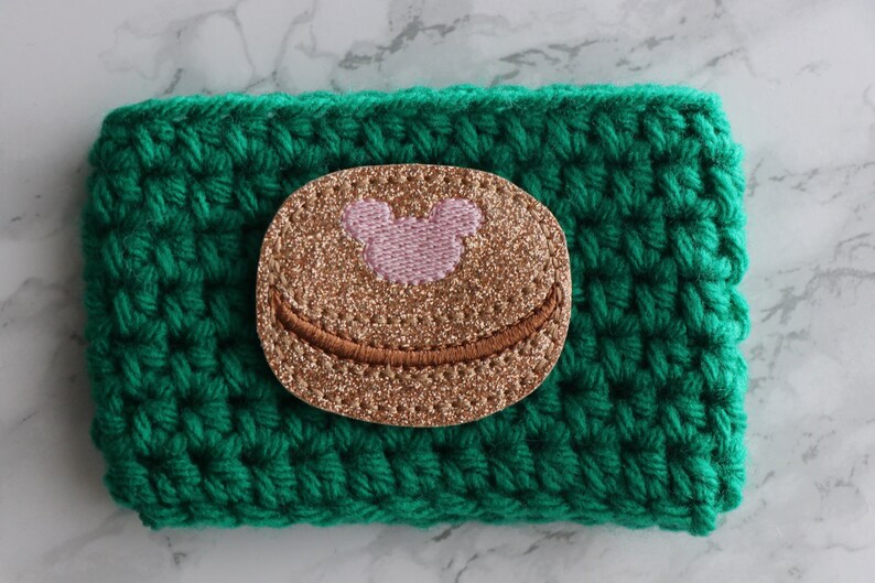 Disney Mickey cup cozy gift for her Coffee Cozy Crochet Cup Cozy Disney cup cozy Valentine\u2019s gift idea Disney gift idea