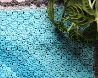 Crochet C2C Blanket Border Pattern - Easy Beginner Tutorial (PDF Download)