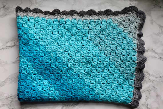 Crochet C2C Blanket Pattern INSTANT PDF DOWNLOAD Corner to Corner Border Pattern easy Beginner Crochet Pattern Beginner Crochet tutorial Etsy