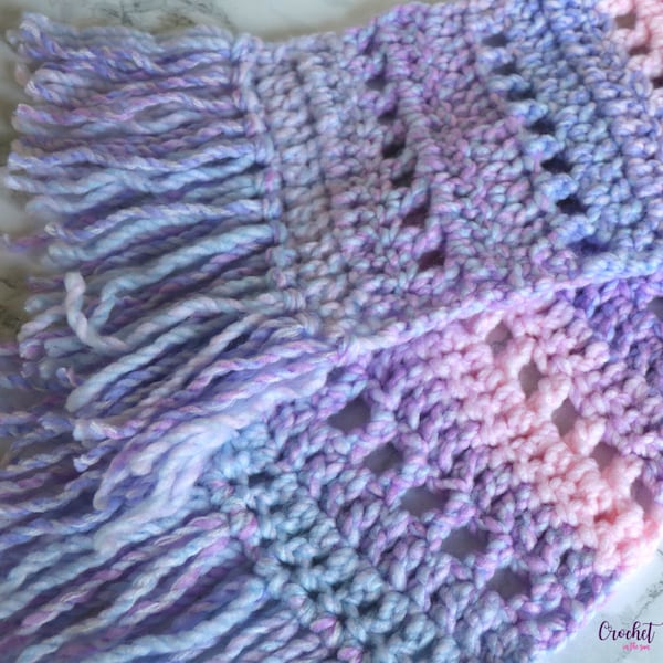 Patrón de bufanda simple a crochet, DESCARGA INSTANTÁNEA en PDF, Patrón de bufanda a crochet, Bufanda gruesa, Ganchillo para principiantes, Cómo tejer una bufanda a crochet, regalo