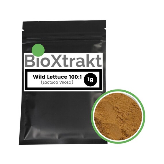 Bioxtrakt Wild Lettuce 100 1 Extract Powder Lactuca Etsy