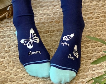 Mummy and Me Butterfly socks