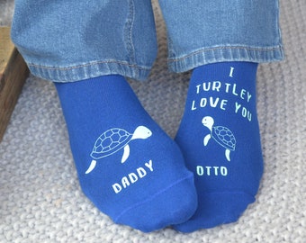 I Turtley Love You Socks