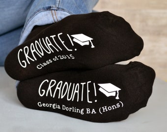 Personalised Graduation Socks