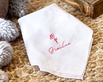 Language Of Flowers Handkerchief