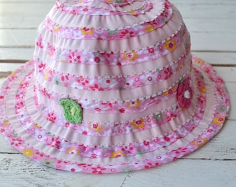 Children&#39;s Super Cute Floral Sun Hat