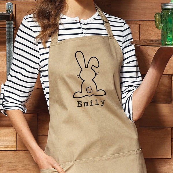 Personalised Bunny Apron