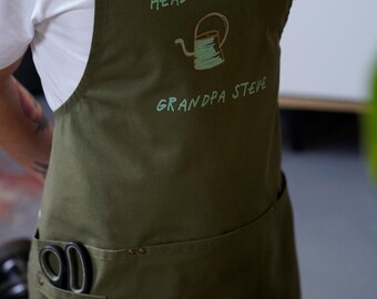 Personalised Gardening Apron | Gift for Gardeners