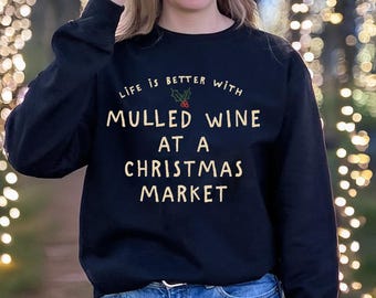 Life is Better at Christmas Personalised Jumper