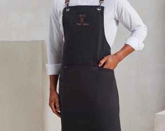 Embroidered Posh and Practical Apron