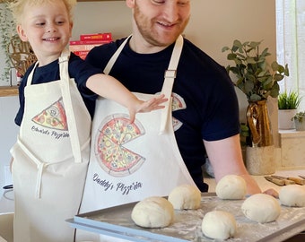 Daddy And Me Pizza Aprons