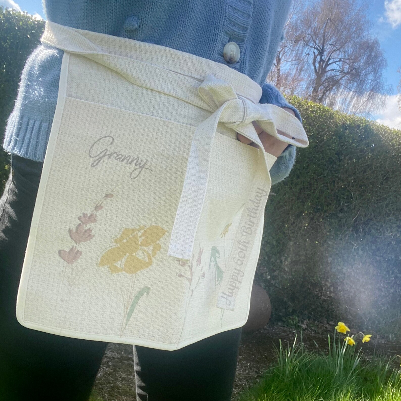 Personalised Gardening Apron Etsy