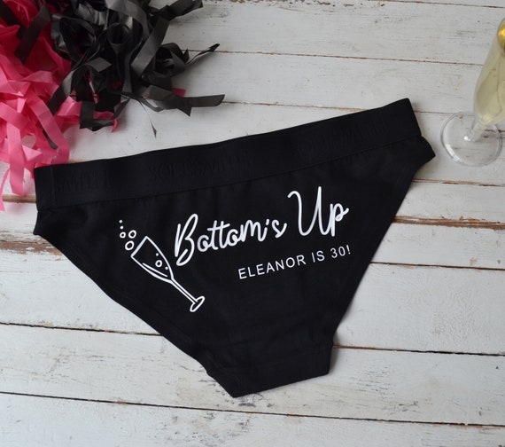 Bottoms Up Personalised Underwear -  Canada
